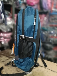 REEBOK PBH P062 22*14*10 Multiple Zips 25 liters Padded Travel Backpack - 22*14*10, Woodsmoke