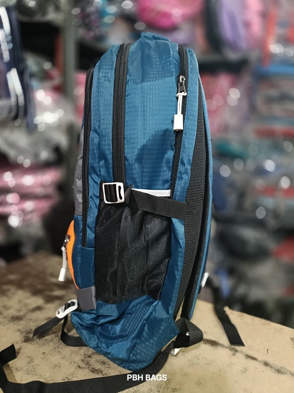 REEBOK PBH P062 22*14*10 Multiple Zips 25 liters Padded Travel Backpack - 22*14*10, Woodsmoke