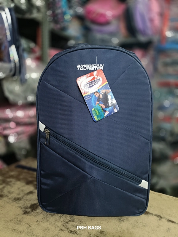 American Tourister PBH P0124 American Tourister 18*14*7 Navy Blue Casual Backpack - Violet, 18*14*7