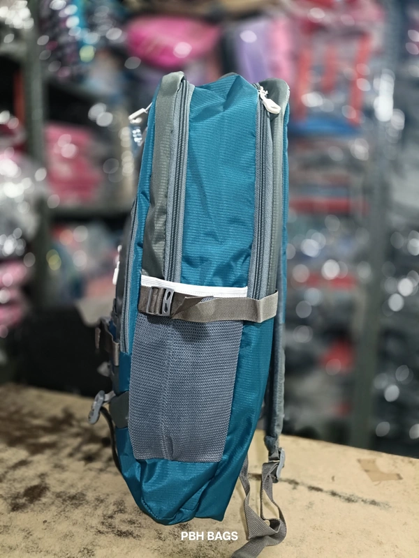 PBH P062 22*14*10 Multiple Zips 25 liters Padded Travel Backpack - 22*14*10, Watercourse
