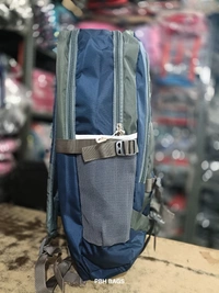 PBH P062 22*14*10 Multiple Zips 25 liters Padded Travel Backpack - 22*14*10, Stratos