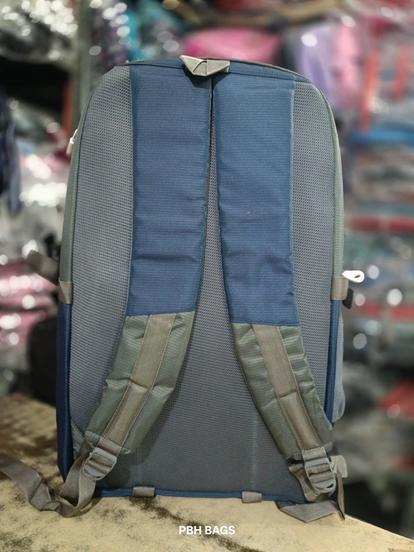 PBH P062 22*14*10 Multiple Zips 25 liters Padded Travel Backpack - 22*14*10, Stratos
