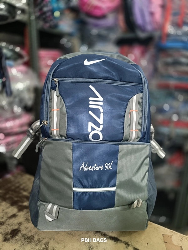 PBH P062 22*14*10 Multiple Zips 25 liters Padded Travel Backpack - 22*14*10, Violet