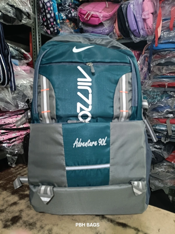 PBH P062 22*14*10 Multiple Zips 25 liters Padded Travel Backpack - 22*14*0, Tarawera