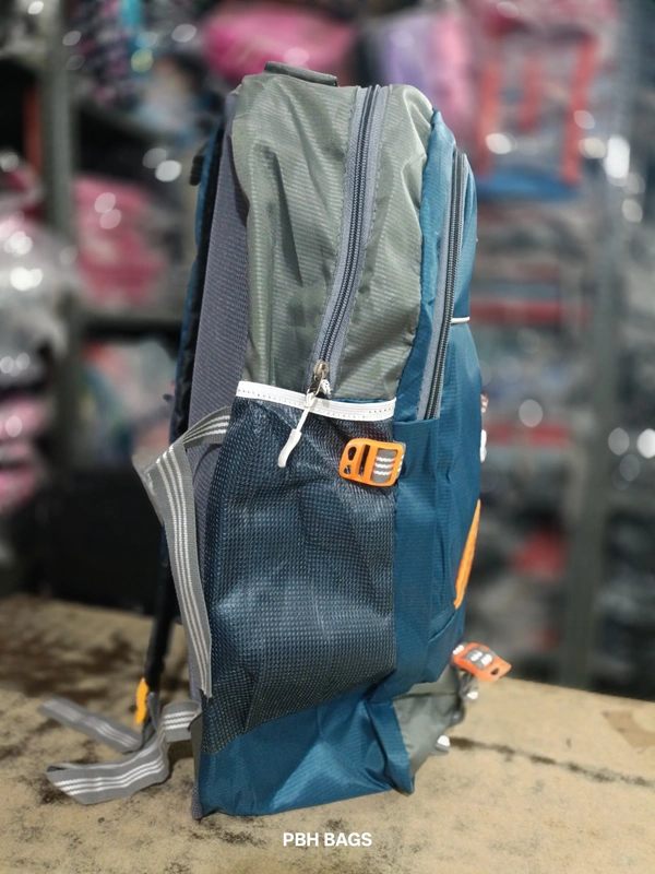 WILDCRAFT PBH P062 22*14*10 Multiple Zips 25 liters Padded Travel Backpack - 22*14*10, Deep Sea Green
