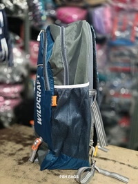 WILDCRAFT PBH P062 22*14*10 Multiple Zips 25 liters Padded Travel Backpack - 22*14*10, Deep Sea Green