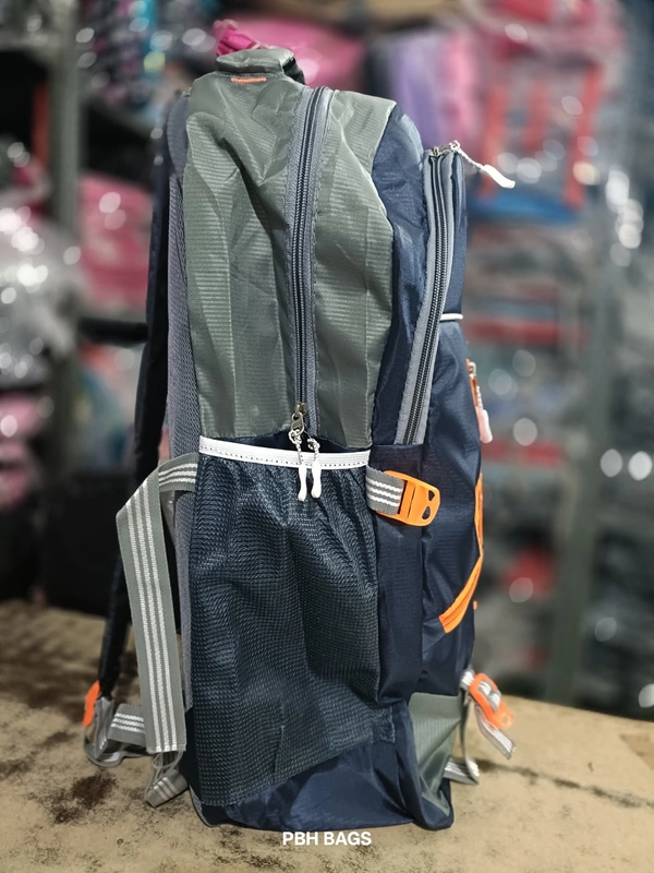 WILDCRAFT PBH P062 22*14*10 Multiple Zips 25 liters Padded Travel Backpack - 22*14*10, Deep Cove
