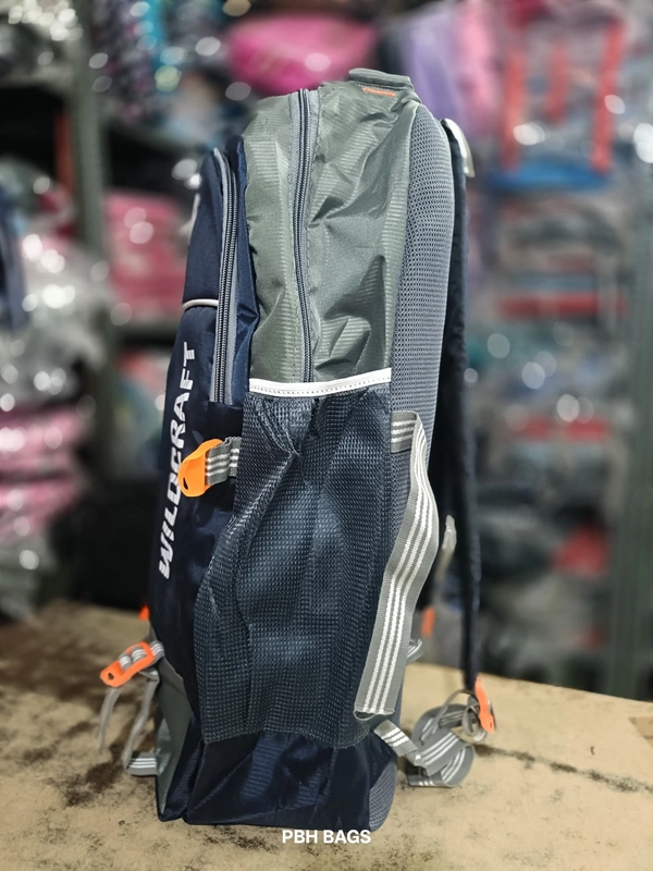 WILDCRAFT PBH P062 22*14*10 Multiple Zips 25 liters Padded Travel Backpack - 22*14*10, Deep Cove