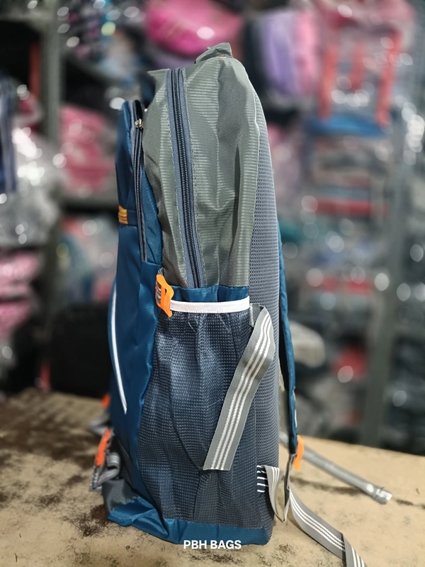 PBH P062 22*14*10 Multiple Zips 25 liters Padded Travel Backpack - 22*14*10, Evening Sea
