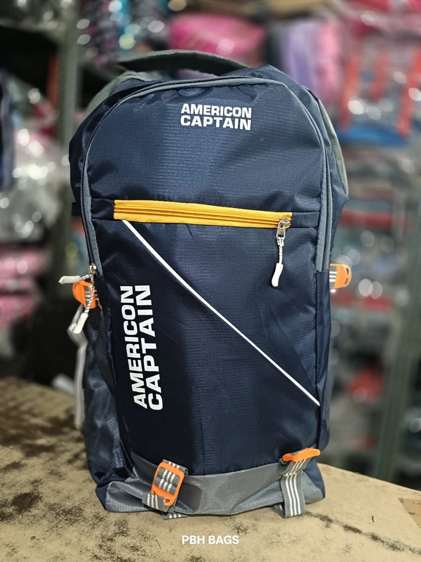 PBH P062 22*14*10 Multiple Zips 25 liters Padded Travel Backpack - 22*14*10, Deep Blue