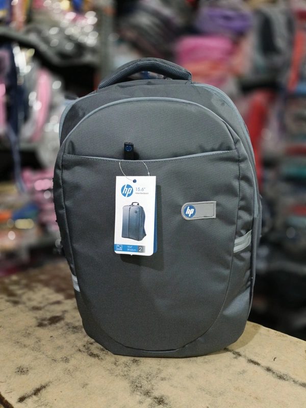 HP P0200 HP FULLY PADDED LAPTOP BACKPACKS 18*14*6 WITH INTERIOR POCKETS - 18*14*6, Tapa