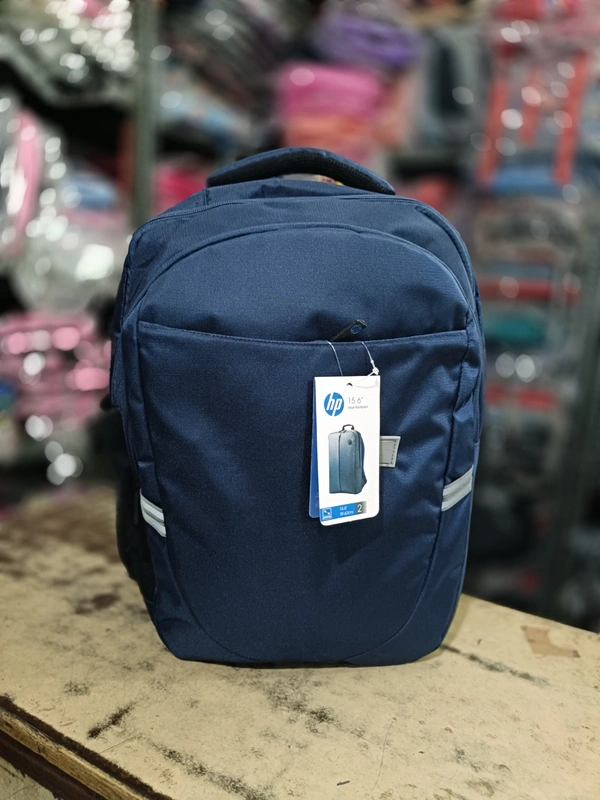 HP P0200 HP FULLY PADDED LAPTOP BACKPACKS 18*14*6 WITH INTERIOR POCKETS - 18*14*6, Deep Cove