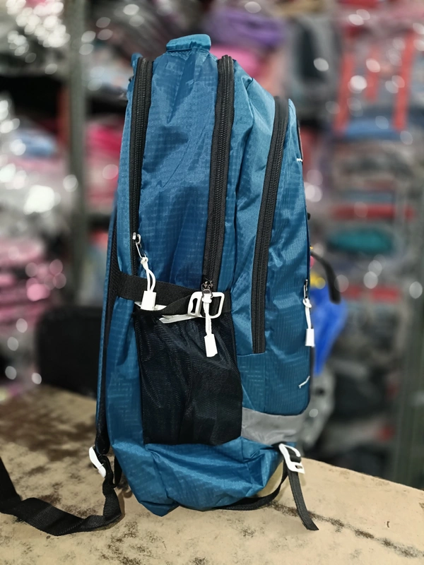 PBH P062 22*14*10 Multiple Zips 25 liters Padded Travel Backpack - 22*14*10, Chathams Blue