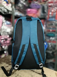 PBH P062 22*14*10 Multiple Zips 25 liters Padded Travel Backpack - 22*14*10, Chathams Blue