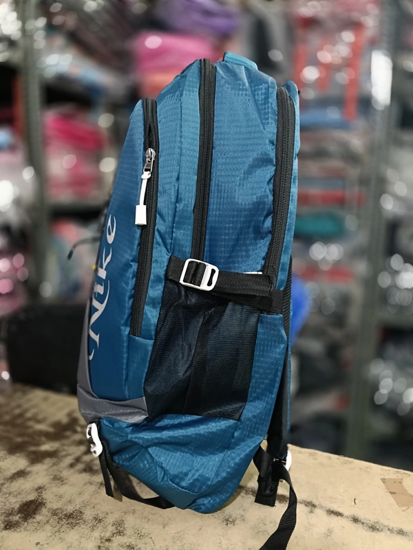 PBH P062 22*14*10 Multiple Zips 25 liters Padded Travel Backpack - 22*14*10, Chathams Blue