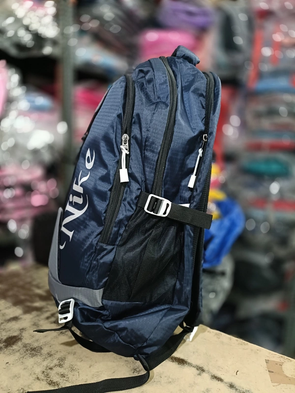 PBH P062 22*14*10 Multiple Zips 25 liters Padded Travel Backpack - 22*14*10, Gulf Blue