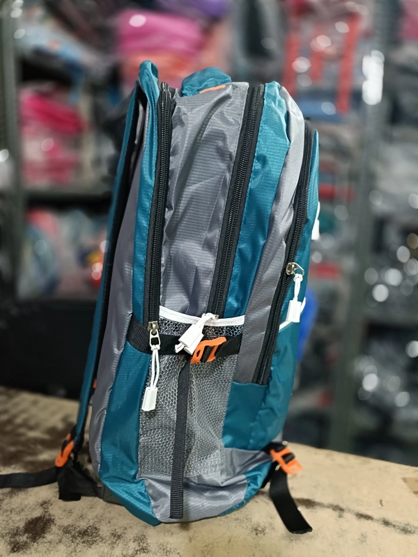 PBH P062 22*14*10 Multiple Zips 25 liters Padded Travel Backpack - 22*14*10, Deep Sea Green