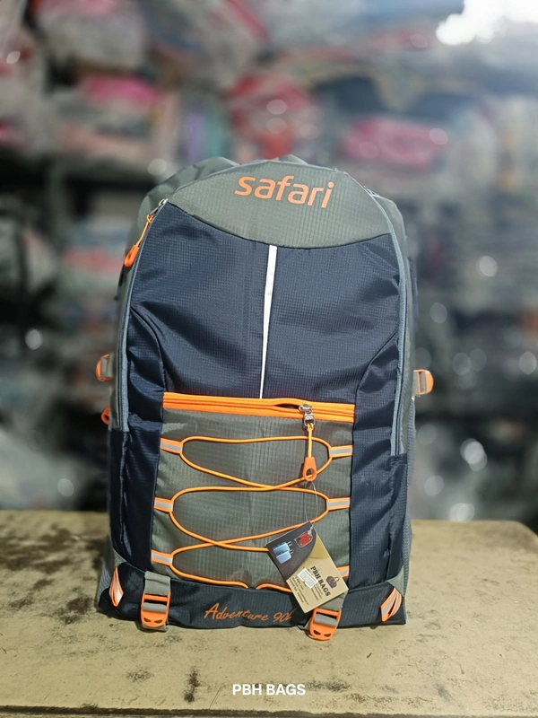 SAFARI PBH P062 22*14*10 Multiple Zips 25 liters Padded Travel Backpack - 24*14*10, Arapawa