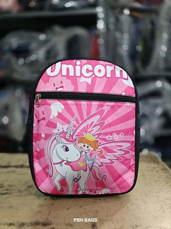 PBH P011 Kids Backpack Nursery/Toddler School Bag | Small Dual-Zip Bag Featuring Ryder & Pups - Cinder, 14*12*5