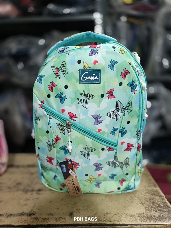 PBH P048 16*14*6 Print Lower Padded Backpack - Apple, 16*14*6