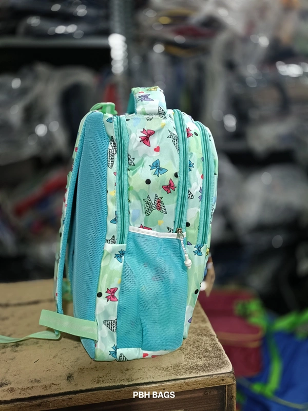 PBH P048 16*14*6 Print Lower Padded Backpack - Apple, 16*14*6