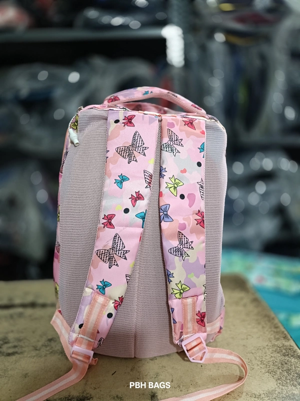 PBH P048 16*14*6 Print Lower Padded Backpack - Illusion, 16*14*6