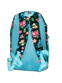 PBH P072 Print 18*14*7 15 liters BACK Mash Laptop Pocket Padded Backpack - 18*14*7, Black