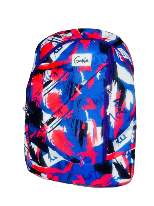 PBH P072 Print 18*14*7 15 liters BACK Mash Laptop Pocket Padded Backpack - 18*14*7, Seance
