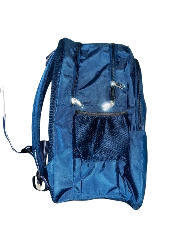 Tommy Hilfigher PBH P073 18*14*7 15 liters BACK Mash Laptop Pocket And Rain Cover Padded Backpack - 18*14*7, Ultramarine