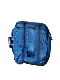 Tommy Hilfigher PBH P073 18*14*7 15 liters BACK Mash Laptop Pocket And Rain Cover Padded Backpack - 18*14*7, Ultramarine