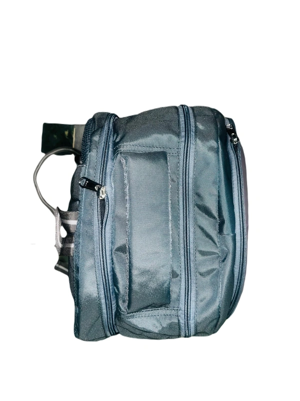 Tommy Hilfigher PBH P073 18*14*7 15 liters BACK Mash Laptop Pocket And Rain Cover Padded Backpack - 18*14*7, Nobel