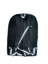 Tommy Hilfigher PBH P073 18*14*7 15 liters BACK Mash Laptop Pocket And Rain Cover Padded Backpack - 18*14*7, Black