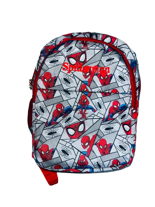 PBH P075 SCHOOL PRINTED BACKPACK - 16*12*6, Suva Gray
