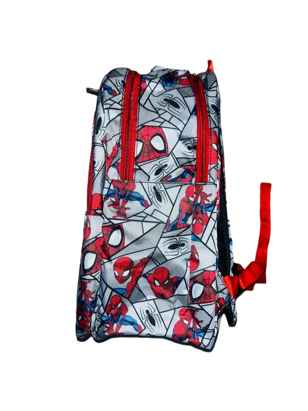 PBH P075 SCHOOL PRINTED BACKPACK - 16*12*6, Suva Gray