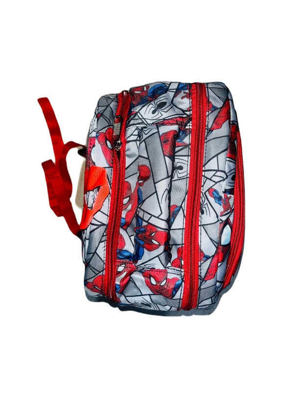 PBH P075 SCHOOL PRINTED BACKPACK - 16*12*6, Suva Gray