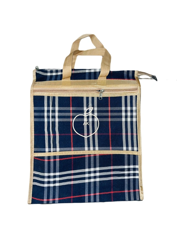 PBH p079 Matty Rubber Shopping Bags - 14*10*3, Ultramarine