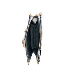 PBH p079 Matty Rubber Shopping Bags - 14*10*3, Ultramarine