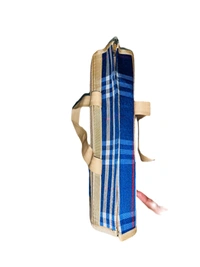 PBH p079 Matty Rubber Shopping Bags - 14*10*3, Blue