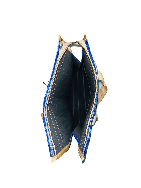 PBH p079 Matty Rubber Shopping Bags - 14*10*3, Blue