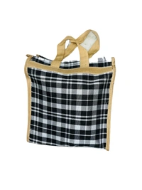 PBH p079 Matty Rubber Shopping Bags - 9*7*2, Dove Gray