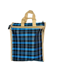PBH p079 Matty Rubber Shopping Bags - 9*7*2, Blue