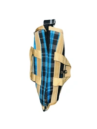 PBH p079 Matty Rubber Shopping Bags - 9*7*2, Blue
