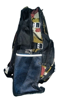 PBH P070 Polyster Fabric 24*16*10 Backpack Suitable For Travel And Tracking - 22*14*10, BLACK AND GREEN