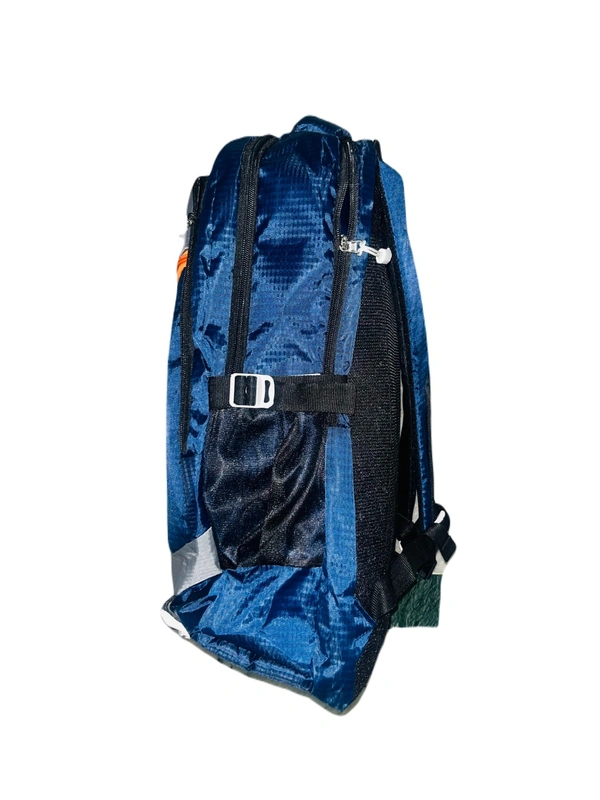 FASTRACK PBH P061 22*14*10 Multiple Zips 25 liters Padded Travel Backpack - 24*14*10, Navy Blue
