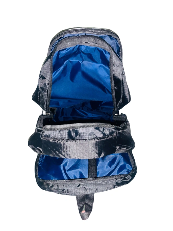 FASTRACK PBH P061 22*14*10 Multiple Zips 25 liters Padded Travel Backpack - 24*14*10, Black