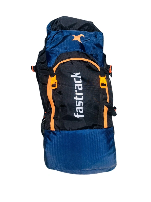 Fastrack PBH P064 Rusksacks 24*16*10 Multiple Zips 30 liters Padded Travel Backpack - 24*16*10, Dark Blue