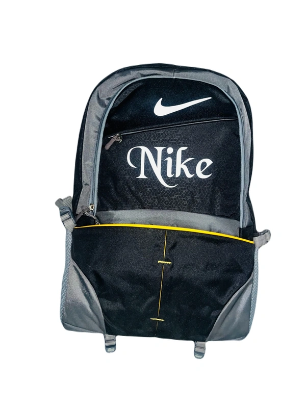 NIKE PBH P063 22*14*10 Multiple Zips 25 liters Padded Travel Backpack - 24*14*10, Black