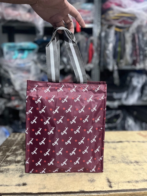 PBH P033 14*12*4 LUNCH BAG - Mahogany, 14*12*4