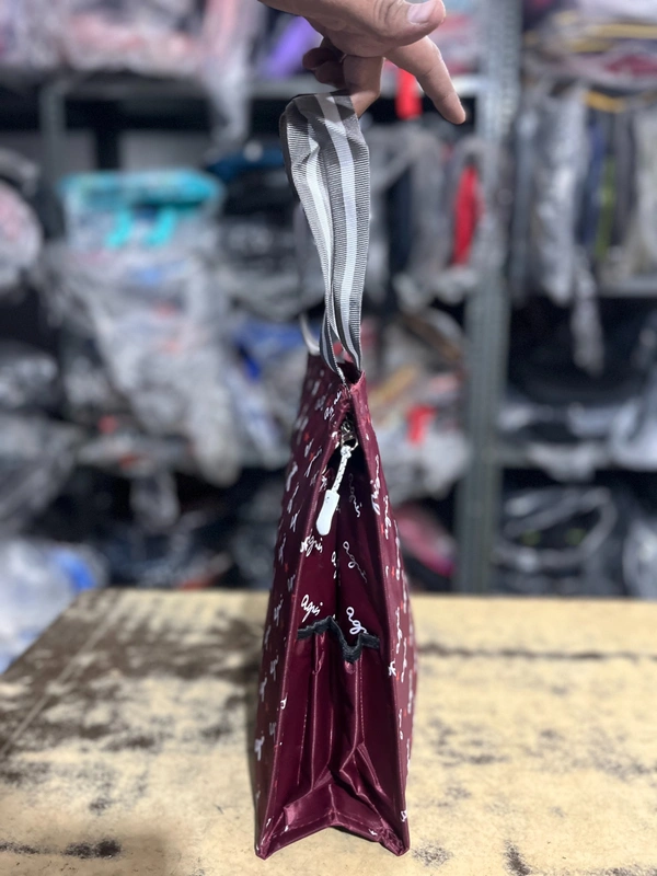 PBH P033 14*12*4 LUNCH BAG - Mahogany, 14*12*4