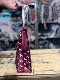 PBH P033 14*12*4 LUNCH BAG - Mahogany, 14*12*4